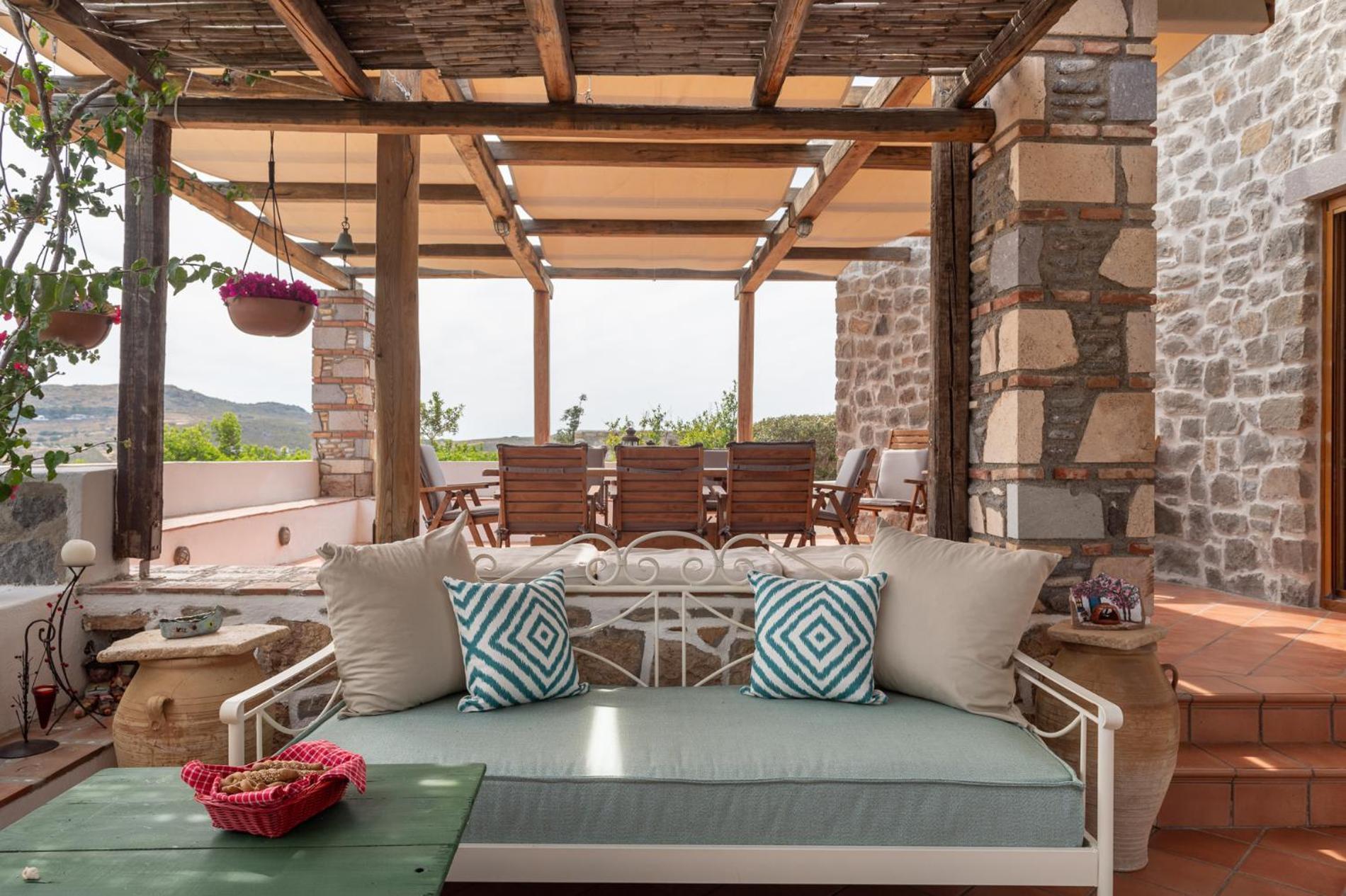 فيلا Blue Vista Patmos سكالا المظهر الخارجي الصورة